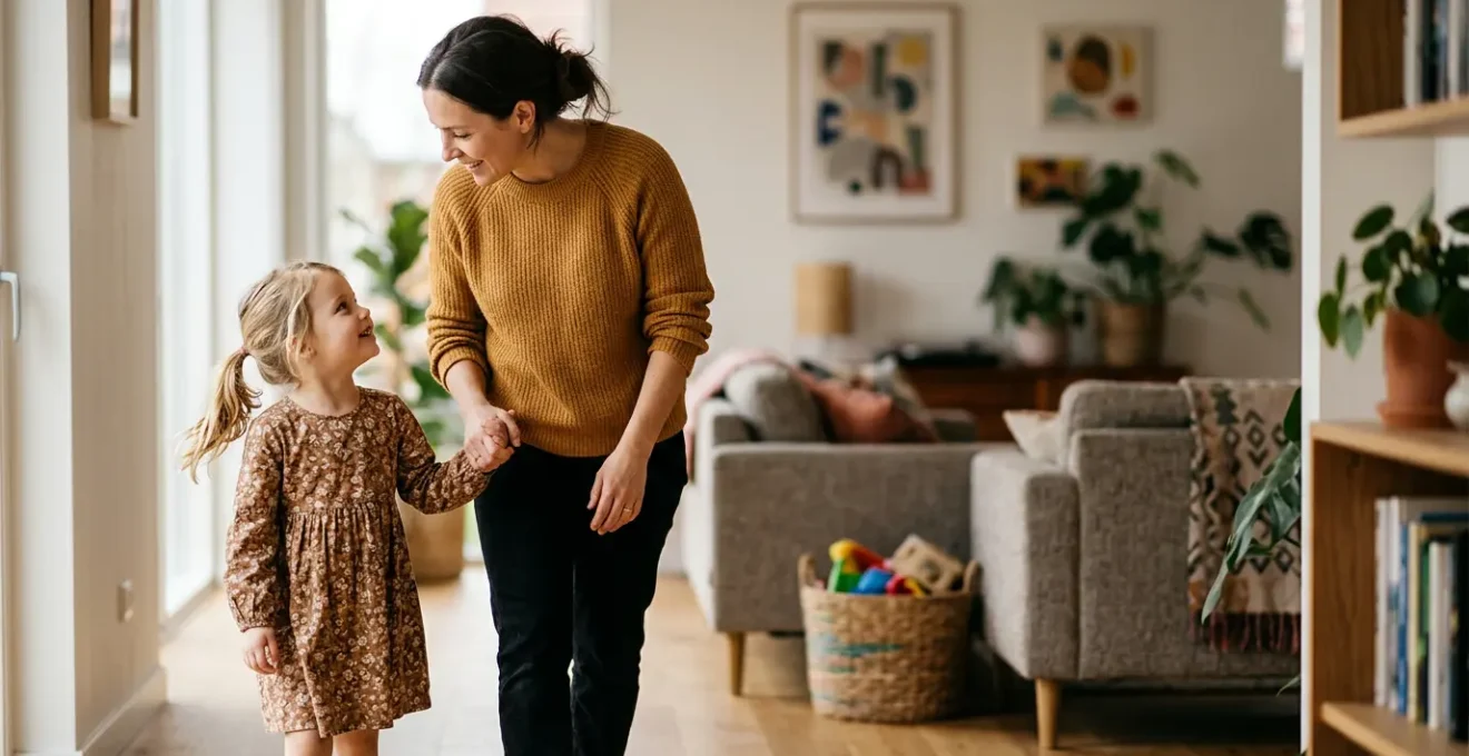 Scène familiale illustrant la protection par l'assurance responsabilité civile habitation