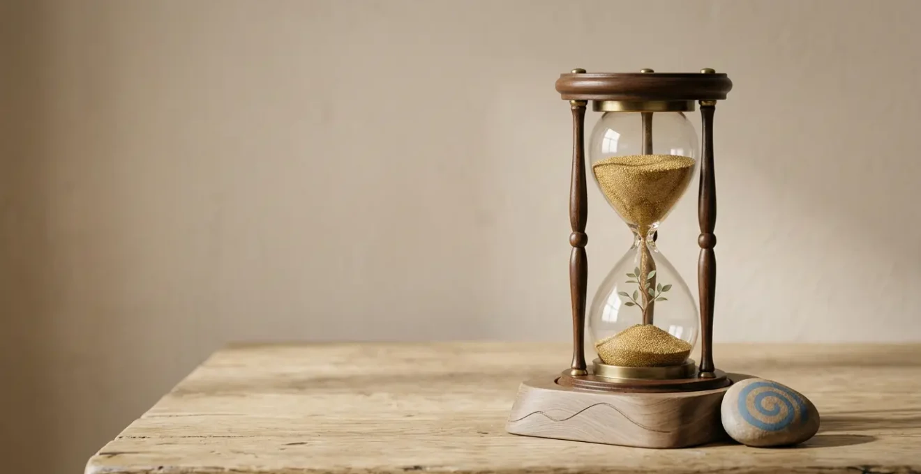 Représentation symbolique de la sécurité financière à long terme et de la rente viagère jusqu'à un âge avancé