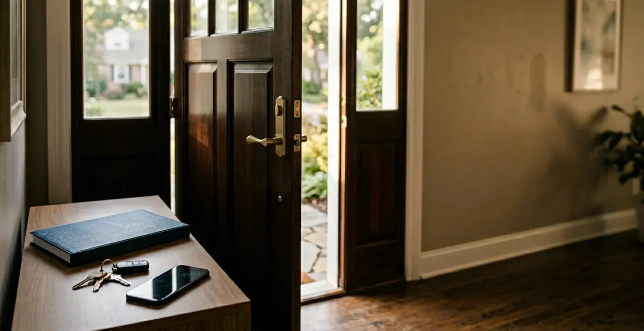 Scène symbolisant le refus d'indemnisation par l'assurance suite à un vol sans effraction dans un logement